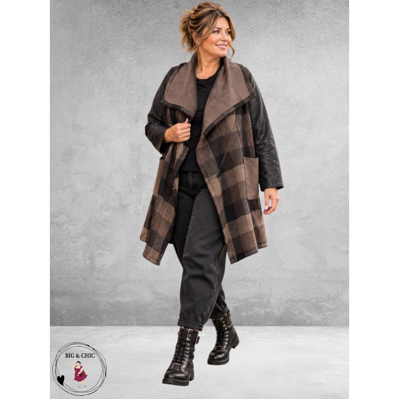FRENZI Jas Ruitdessign/Leerlookdetails