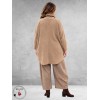 Frenzi Broek Ruit/Bruin/Beige 