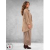 Frenzi Broek Ruit/Bruin/Beige 