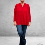 FRAPP Travel Shirt Touch of Powder Rood