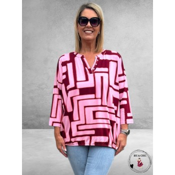 VIA APPIA DUE Shirt Berry Vision