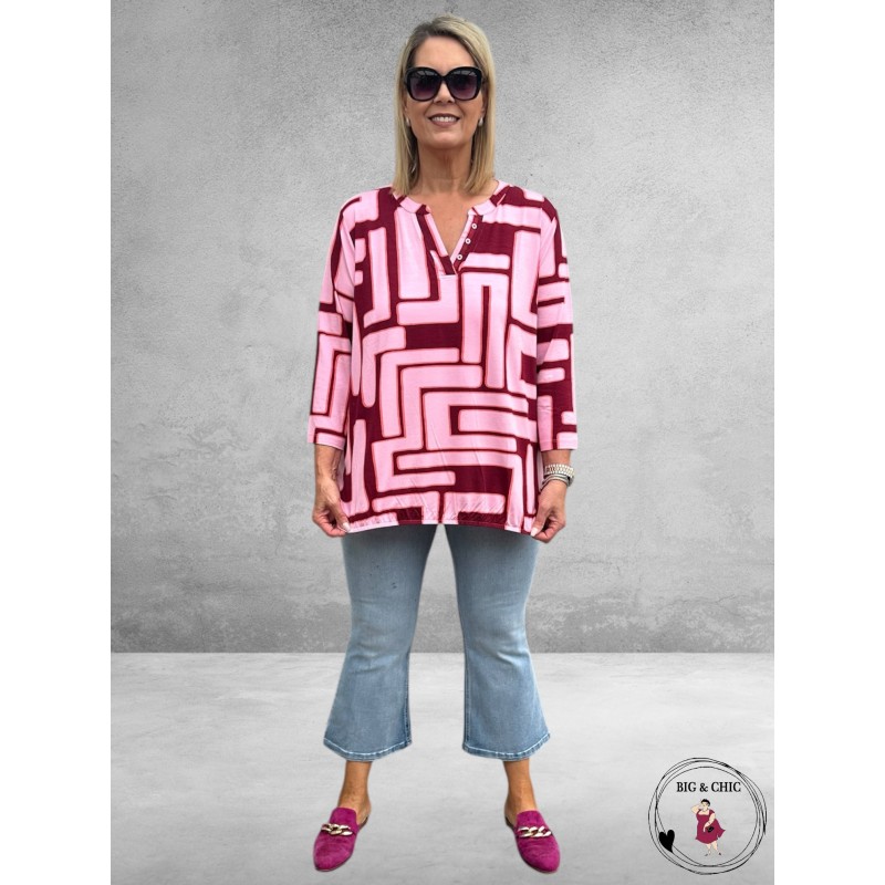 VIA APPIA DUE Shirt Berry Vision