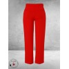 FRAPP Broek Recht Rood