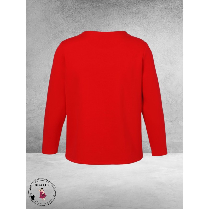 VIA APPIA DUE Sweatshirt Choose Joy Rood
