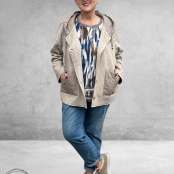 VIA APPIA DUE Shirt Dusty Blue