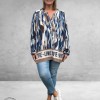 VIA APPIA DUE Blouse-Shirt Dusty Blue