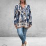 VIA APPIA DUE Blouse-Shirt Dusty Blue