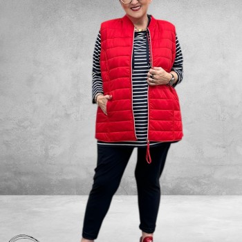 Via Appia Due Bodywarmer/Gilet Rood