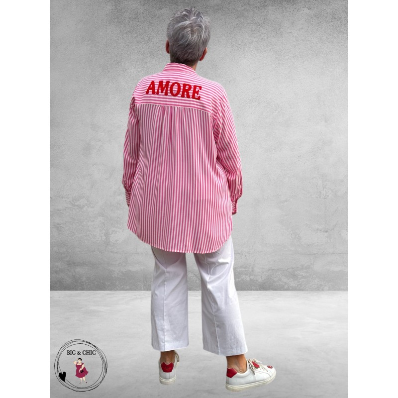 Via Appia Du Blouse Pink Impact Amore
