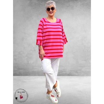 Via Appia Due Sweater Pink Impact 