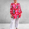 Via Appia Due Tuniek Pink Multicolor
