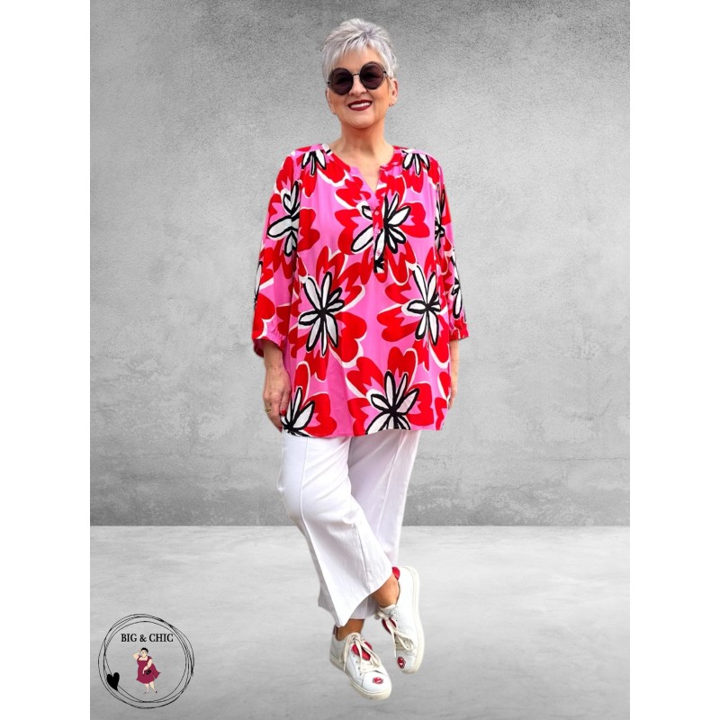 Via Appia Due Tuniek Pink Multicolor