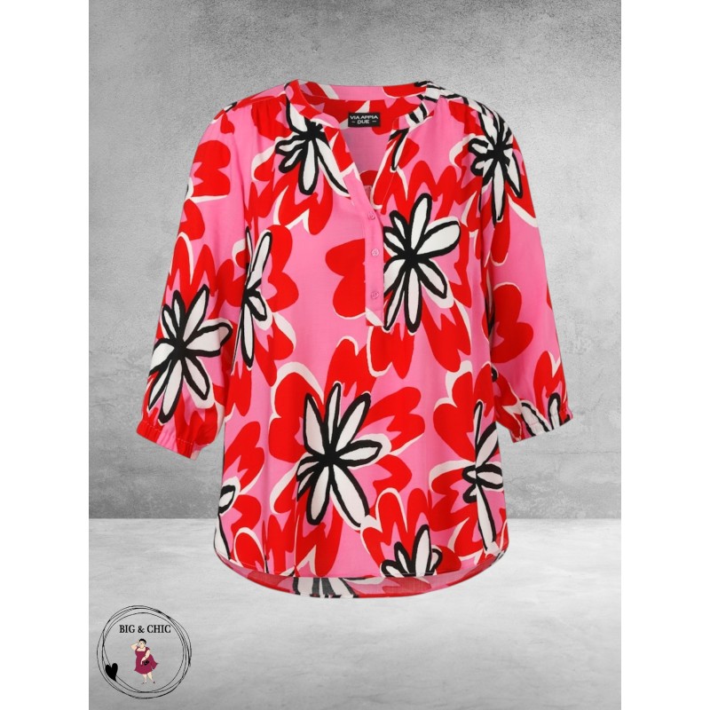 Via Appia Due Tuniek Pink Multicolor