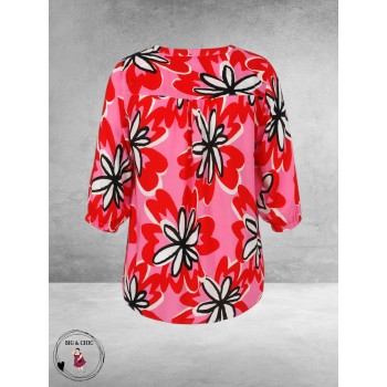 Via Appia Due Tuniek Pink Multicolor