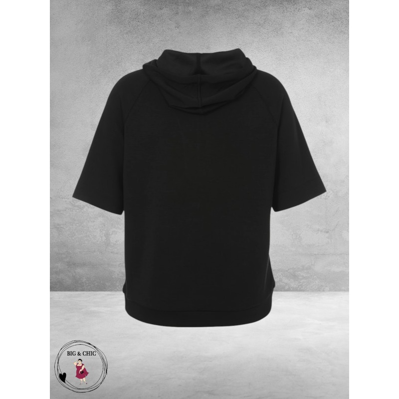 Via Appia Due Sportieve Sweater Sportbies Zwart/Ecru