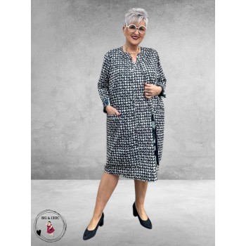 Frapp Jurk Mintful Linnen Mix