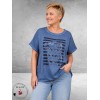 Via Appia Due Shirt Urban Matcha Jeansblauw