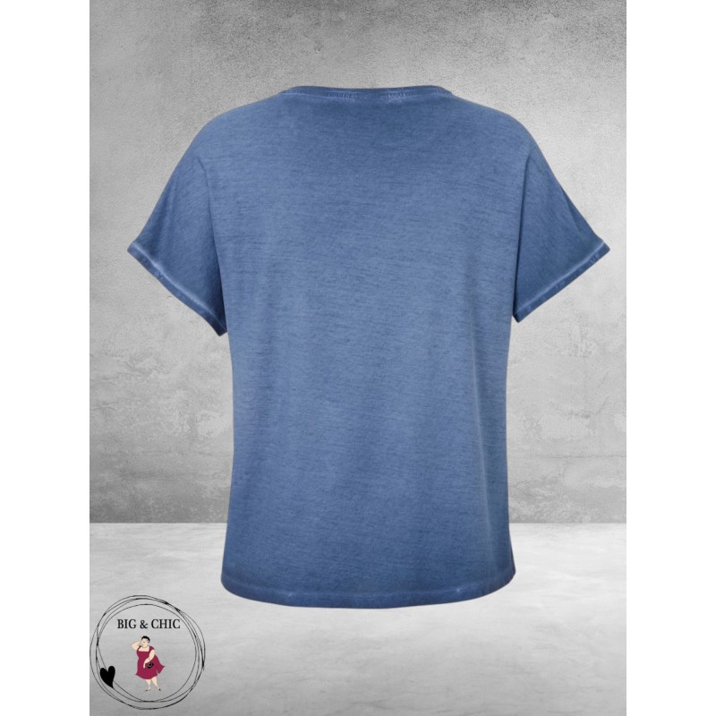 Via Appia Due Shirt Urban Matcha Jeansblauw