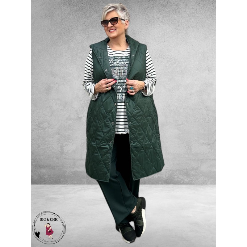 VIA APPIA DUE Bodywarmer Essential Pine Green