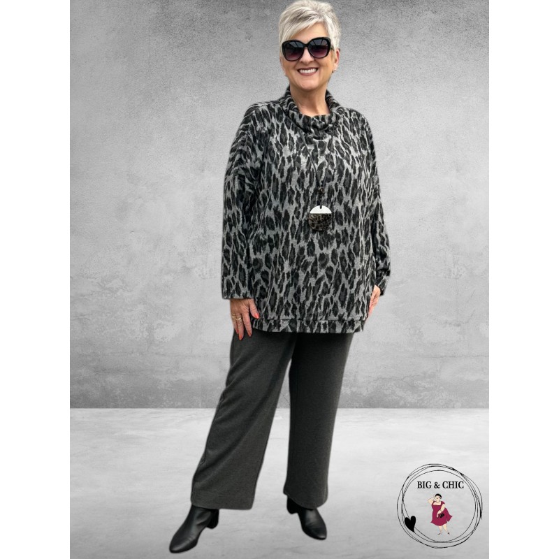 VIA APPIA DUE Broek FROSTED KISS Grijs