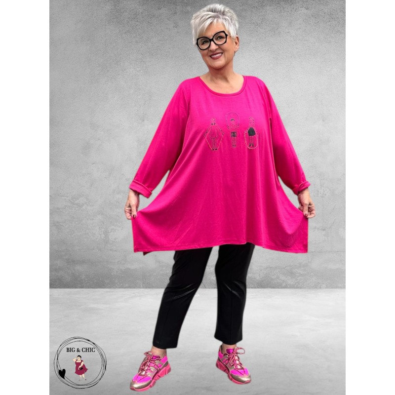 FRENZI Shirt Pink Touwtje Springen