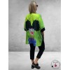 FRENZI Shirt Lady Zwart/Lime
