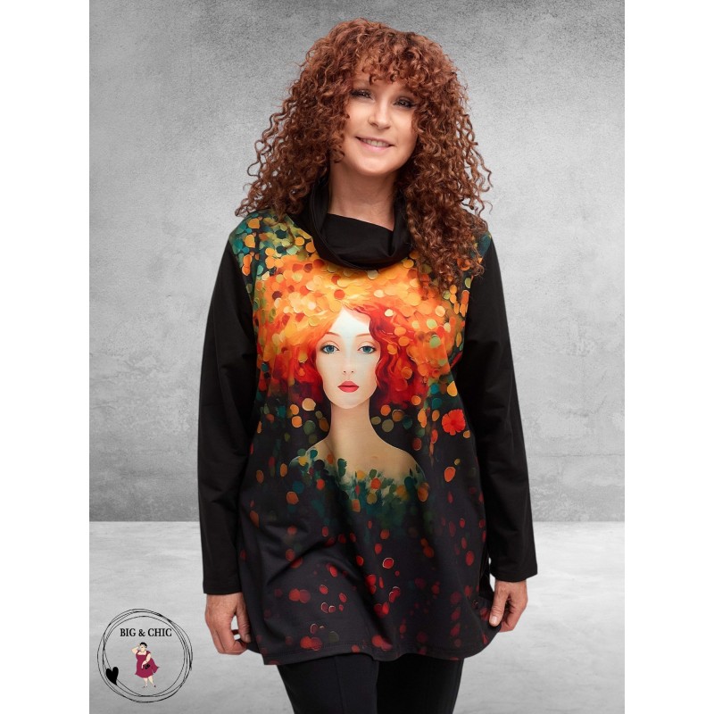 FRENZI Shirt Lady Herfsttinten