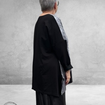 FRENZI Shirt A-Lijn Brigitte Bardot