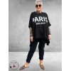 Shirt Paris Bonjour Zwart