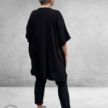 Shirt Paris Bonjour Zwart