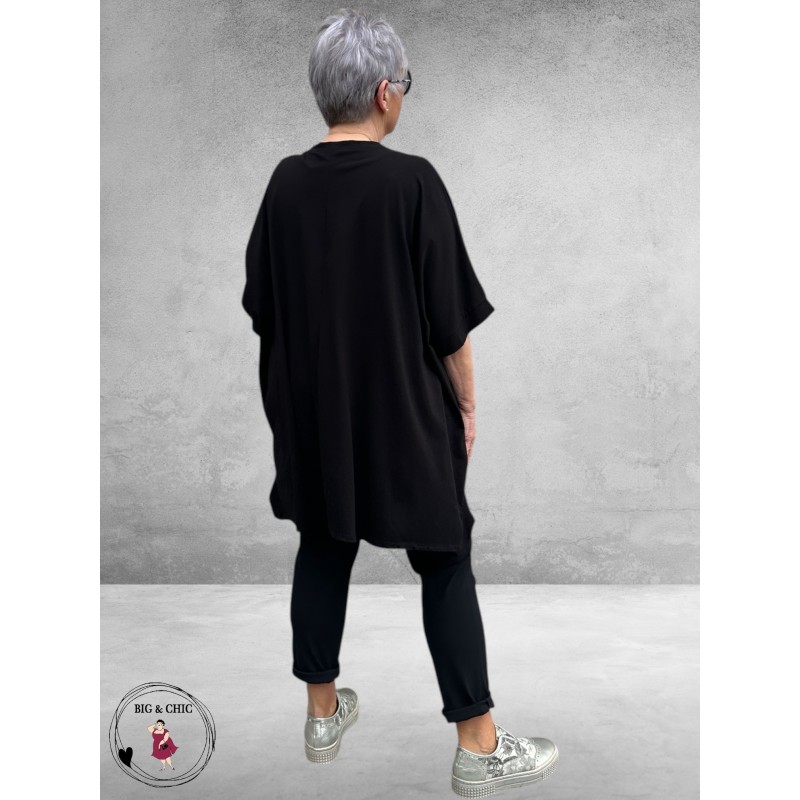 Shirt Paris Bonjour Zwart