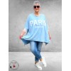 Shirt Paris Bonjour Lichtblauw 