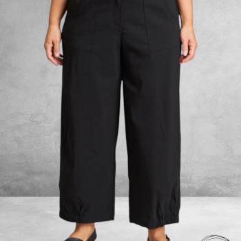 GOZZIP Baggy Broek Clara Zwart