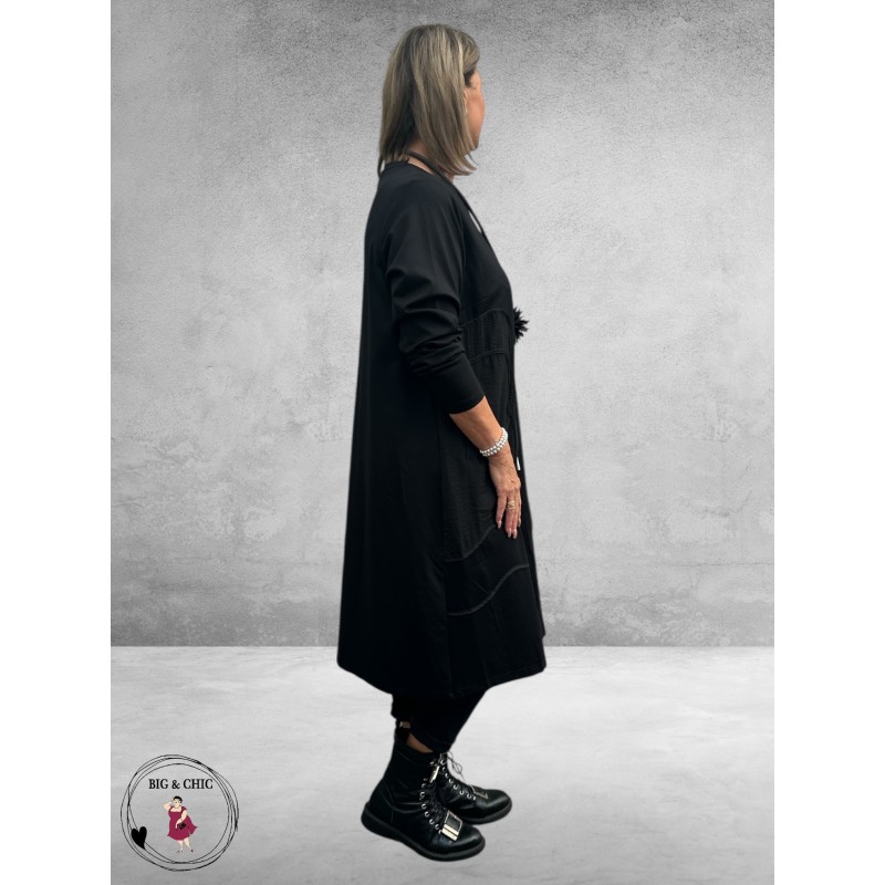 GOZZIP Jurk Savanah Zwart