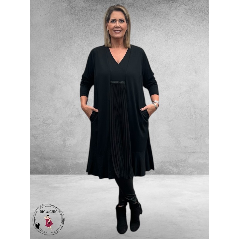 GOZZIP Jurk Lisbet Zwart