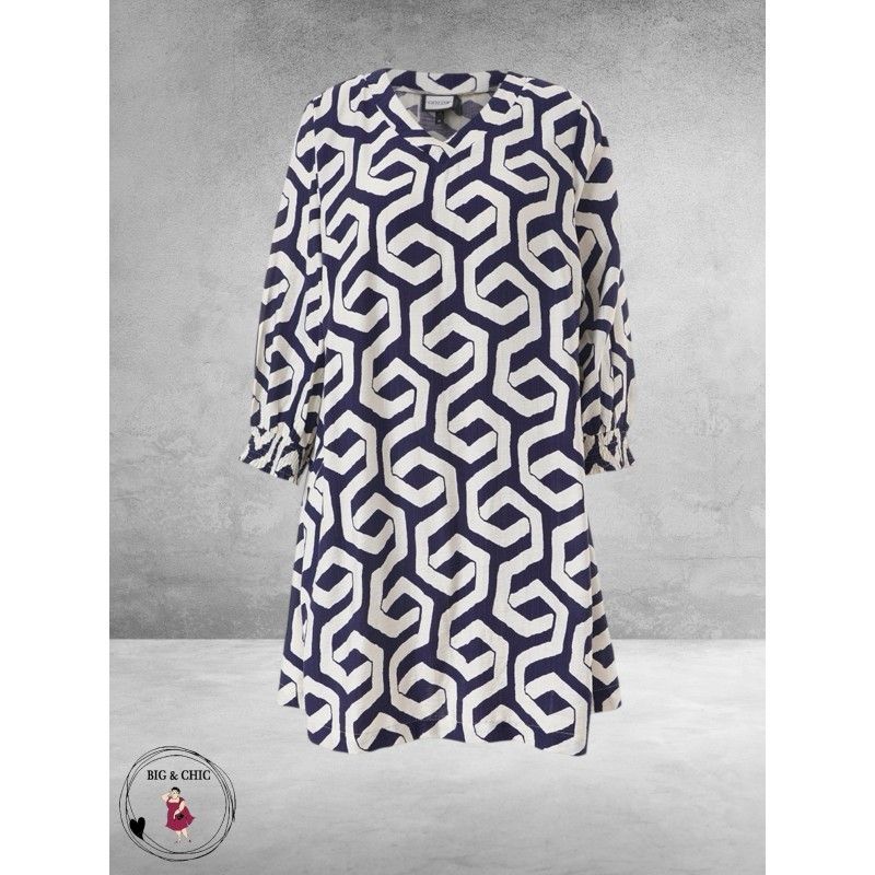 GOZZIP Tuniek Meta Blue Offwhite 