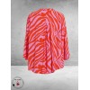 Gozzip Blouse-Shirt Alva Pink-Oranje