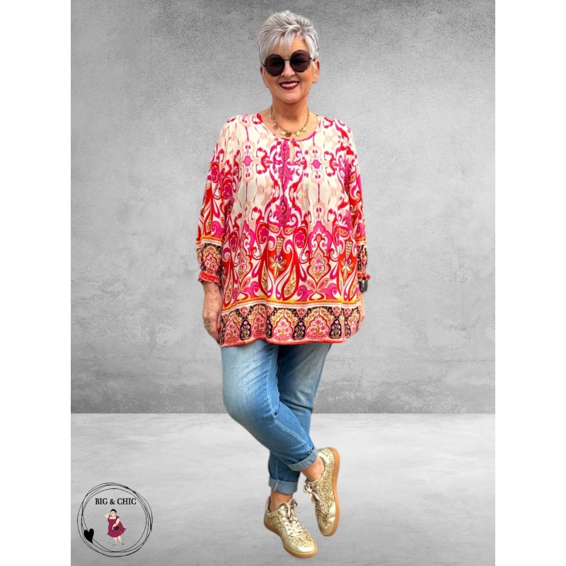 Gozzip Blouse Gilben Ibiza Syle