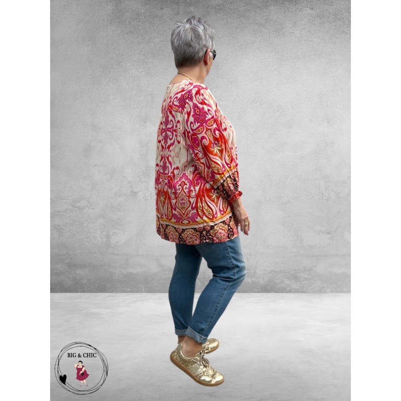 Gozzip Blouse Gilben Ibiza Syle