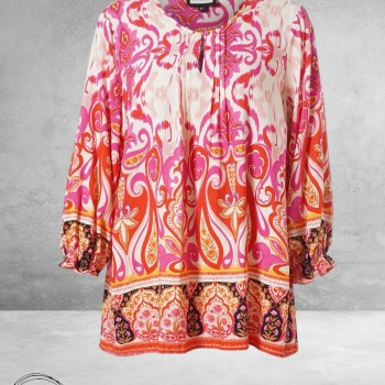 Gozzip Blouse Gilben Ibiza Syle