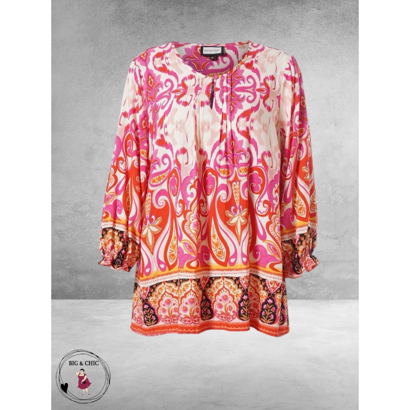 Gozzip Blouse Gilben Ibiza Syle