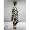 Gozzip Jurk Hemd-Blouse Zebra