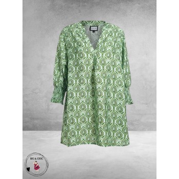 Gozzip Tuniek Ulla Groen Print