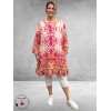 Gozzip Tuniek Bohemien Skuld Pink Print