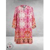 Gozzip Tuniek Bohemien Skuld Pink Print