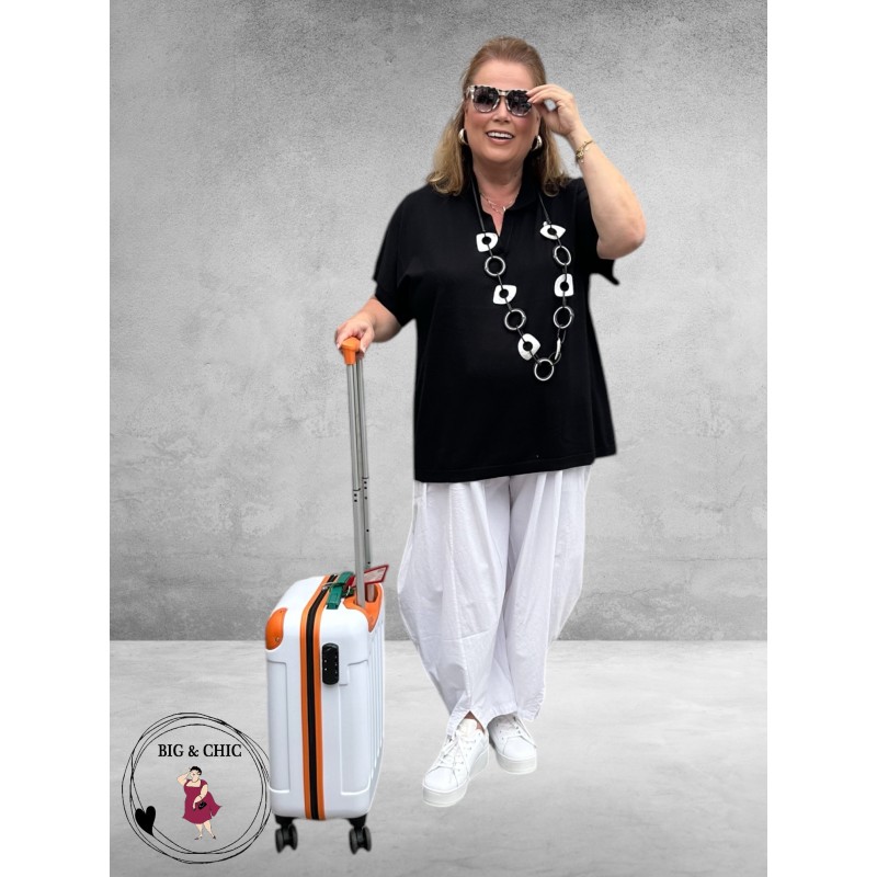 GOZZIP Trui Polostijl Zwart