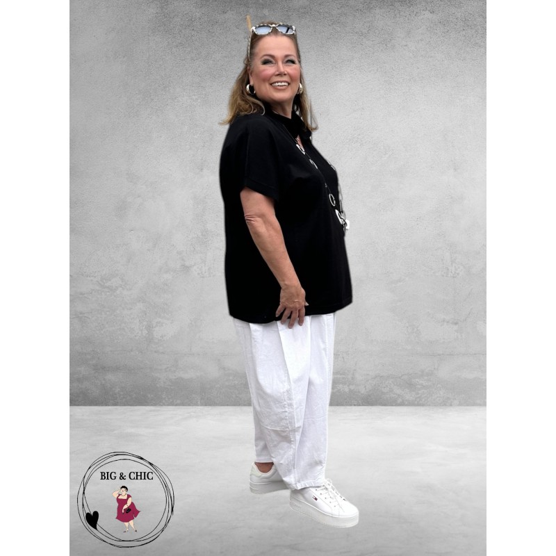 GOZZIP Trui Polostijl Zwart