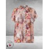 Gozzip Blouse Kaisa Roze/Mauve/Flowers