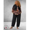 Gozzip Blouse-Shirt Else-Marie Zwart-Flowers