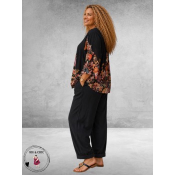 Gozzip Blouse-Shirt Else-Marie Zwart-Flowers